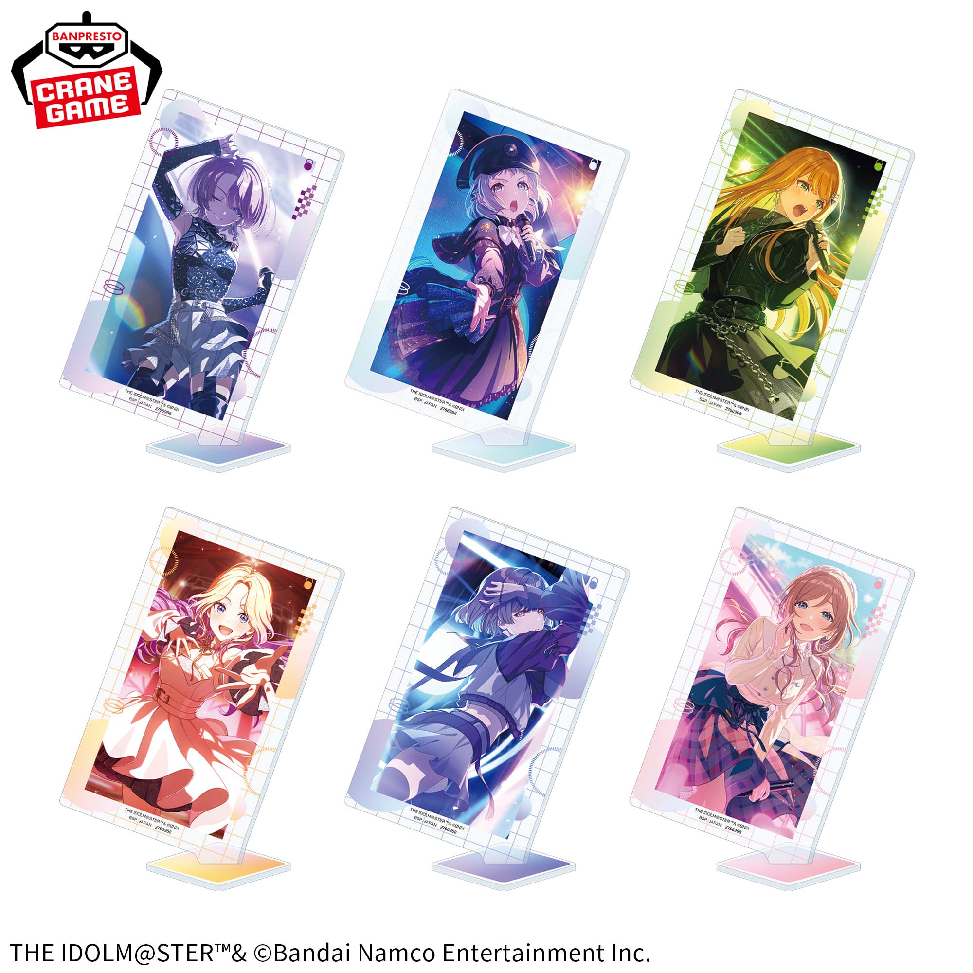 学園アイドルマスター スタンド付きアートアクリルプレートvol.3│株式