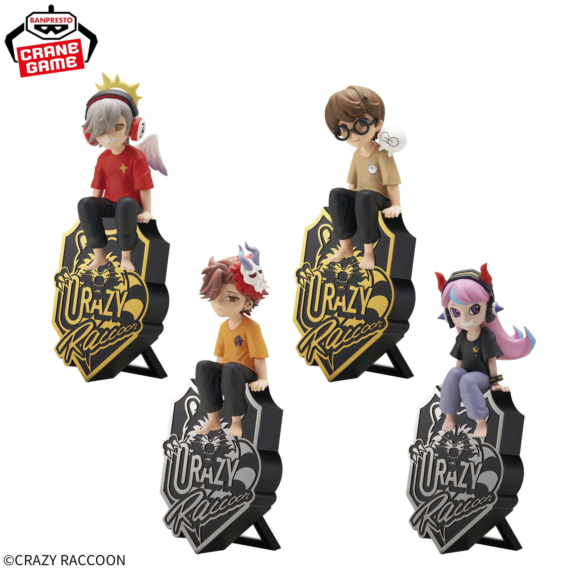 Crazy Raccoon デスクトップフィギュア vol.1│株式会社BANDAI SPIRITS