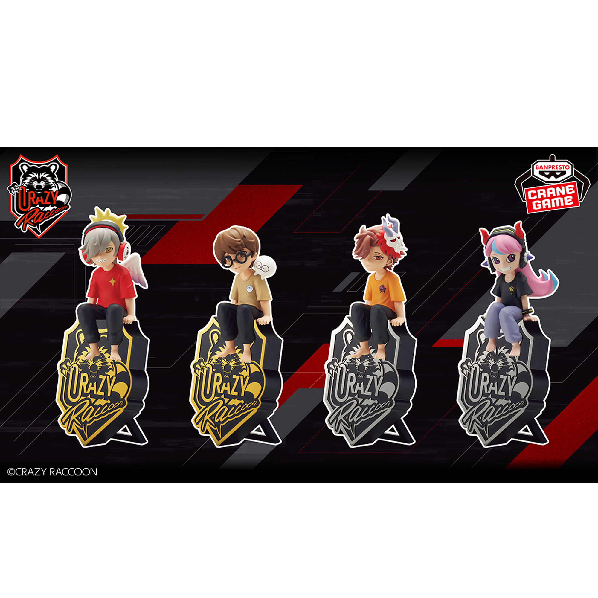 Crazy Raccoon デスクトップフィギュア vol.1│株式会社BANDAI SPIRITS
