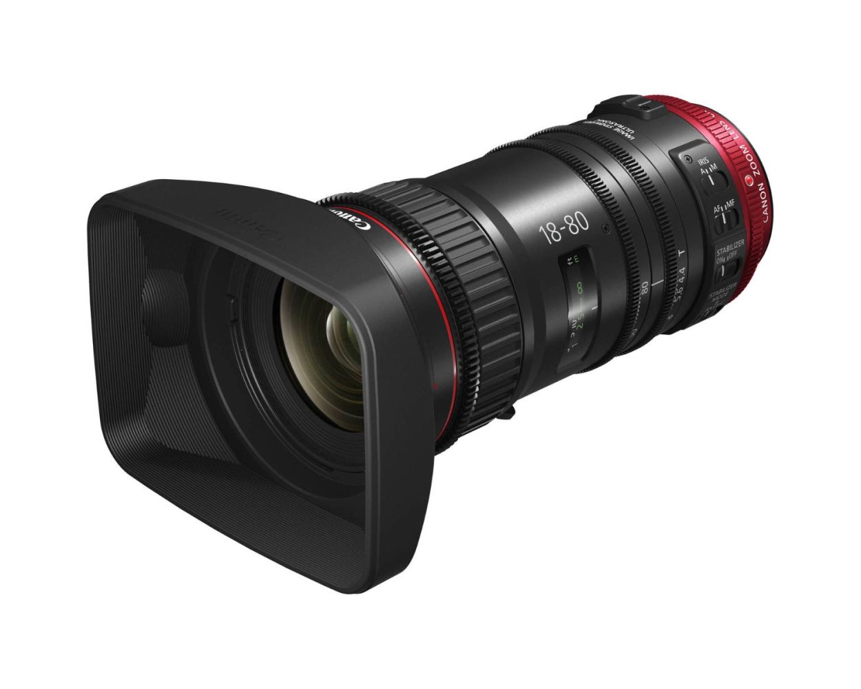 Canon COMPACT-SERVO Cine Zoom Lens CN-E 18-80mm T4.4 (EF Mount