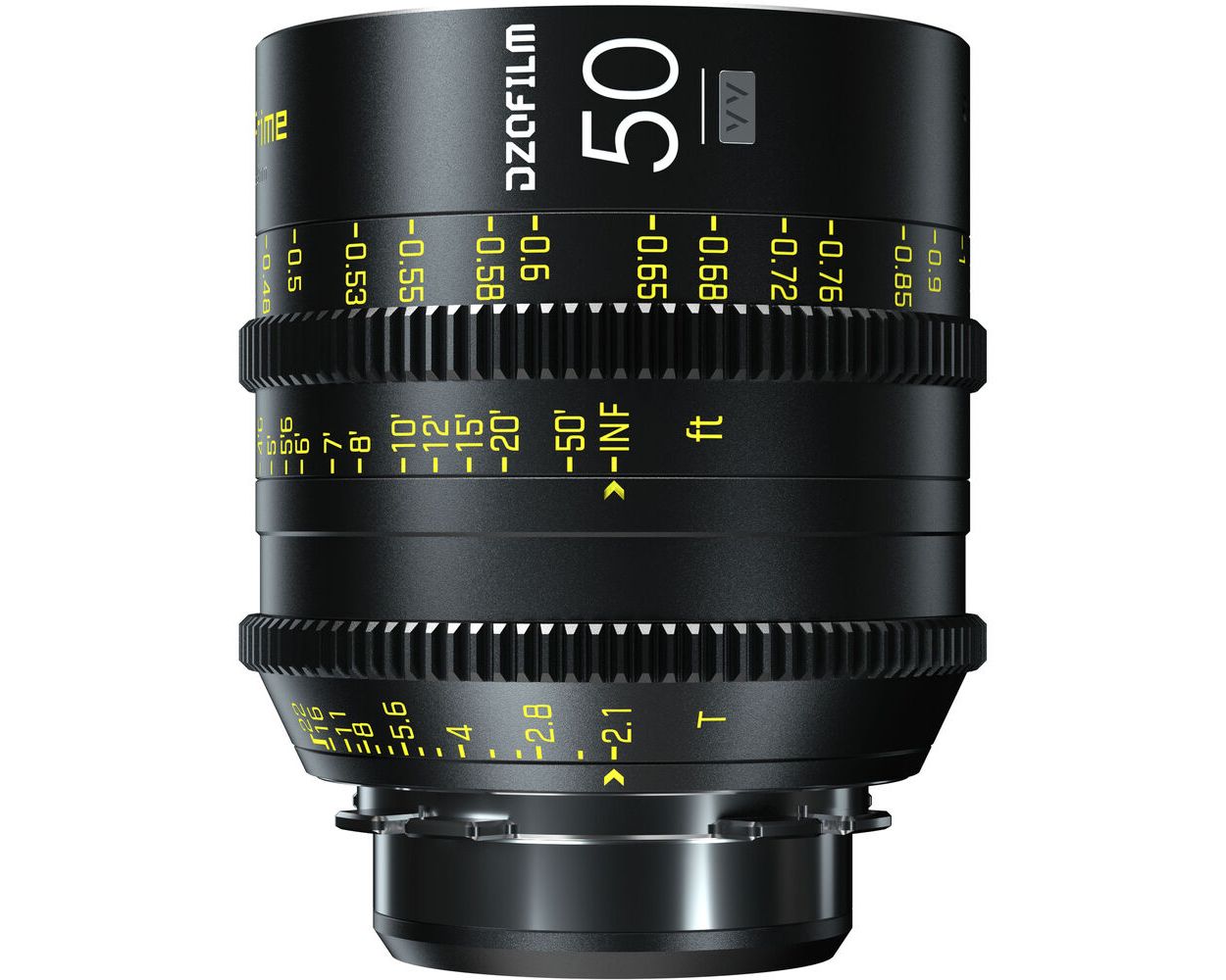 DZOFILM Vespid 50mm T2.1 Cine Prime Lens (FF/VV, PL/EF Mount, Feet