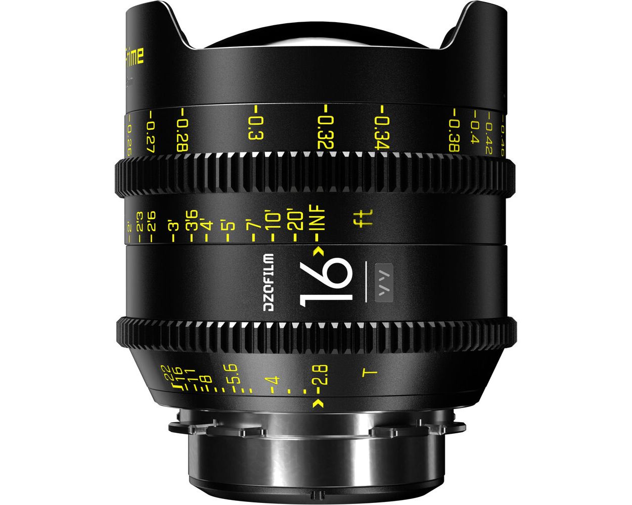 DZOFILM Vespid 16mm T2.8 Cine Prime Lens (FF/VV, PL/EF Mount, Feet