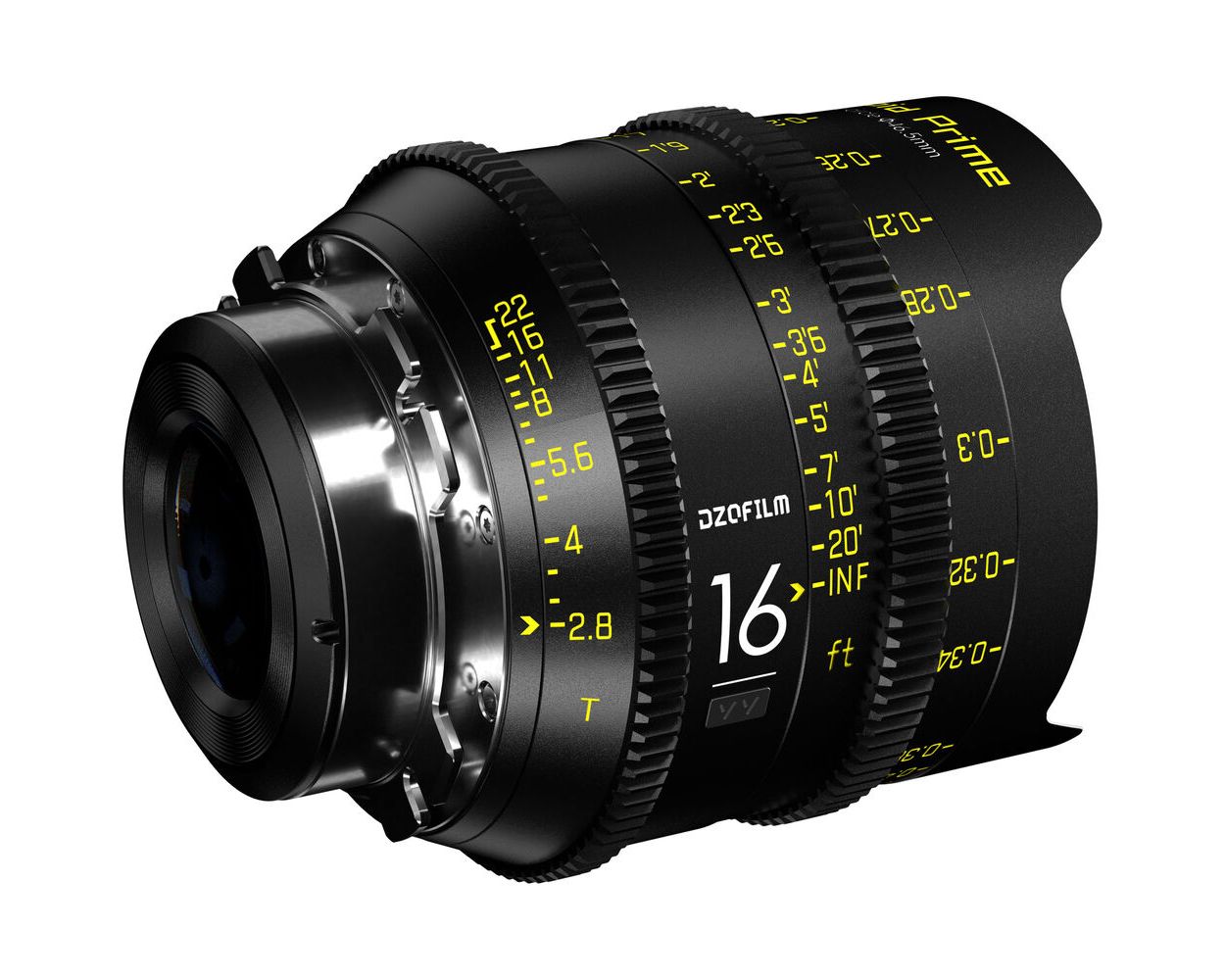 DZOFILM Vespid 16mm T2.8 Cine Prime Lens (FF/VV, PL/EF Mount, Feet