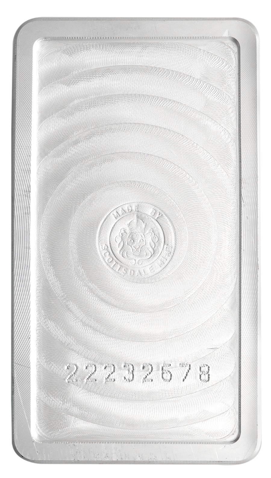 10 oz Stackable Silver Bar - Scottsdale Mint