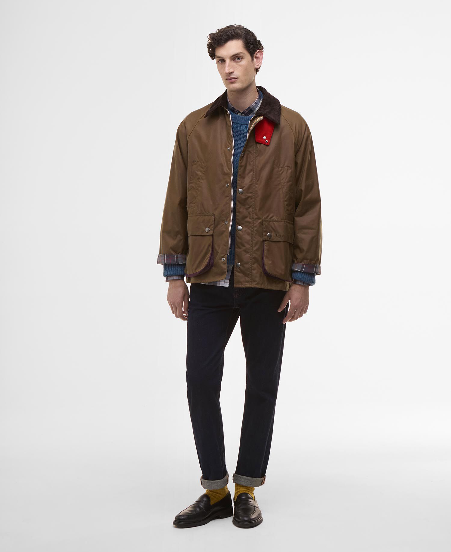 Buy Paul Smith loves Barbour Oversized Bedale Waxed Jacket for USD