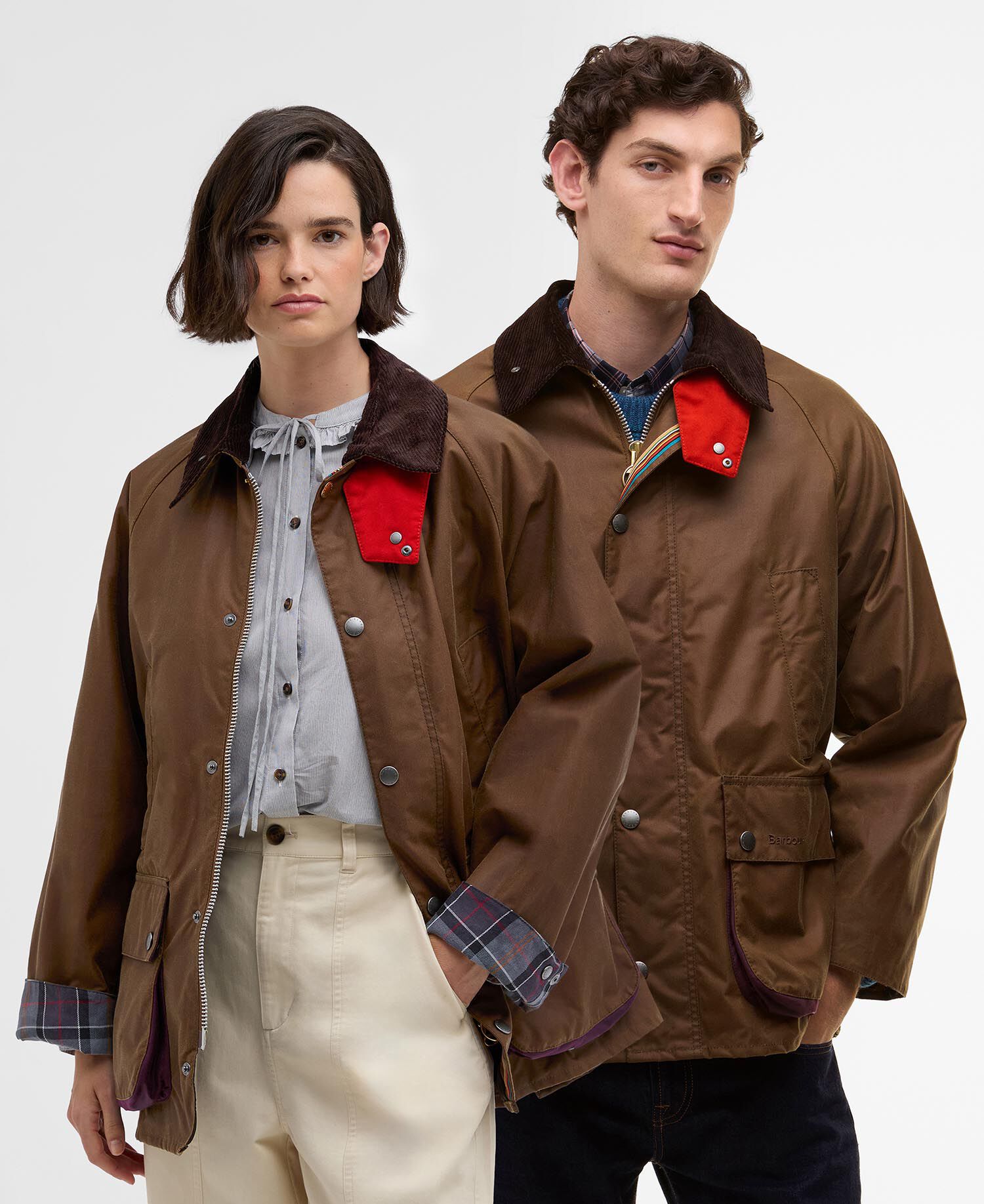 Buy Paul Smith loves Barbour Oversized Bedale Waxed Jacket for N/A