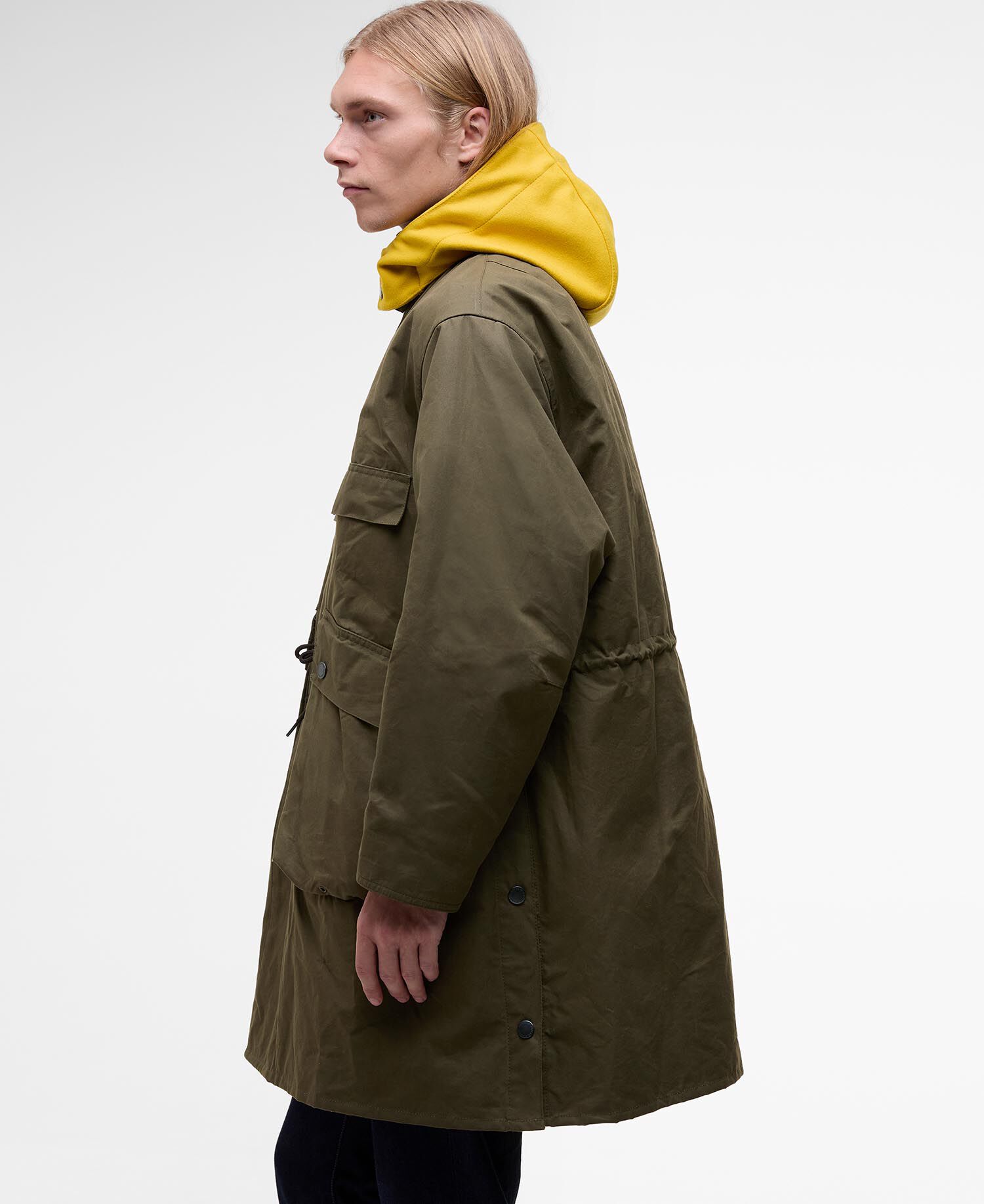 Buy Barbour x Kaptain Sunshine Oversized Bedale Casual Field Coat
