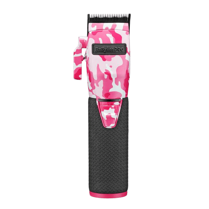 BabylissPro LimitedFX Pink Camo Clipper and Trimmer Combo