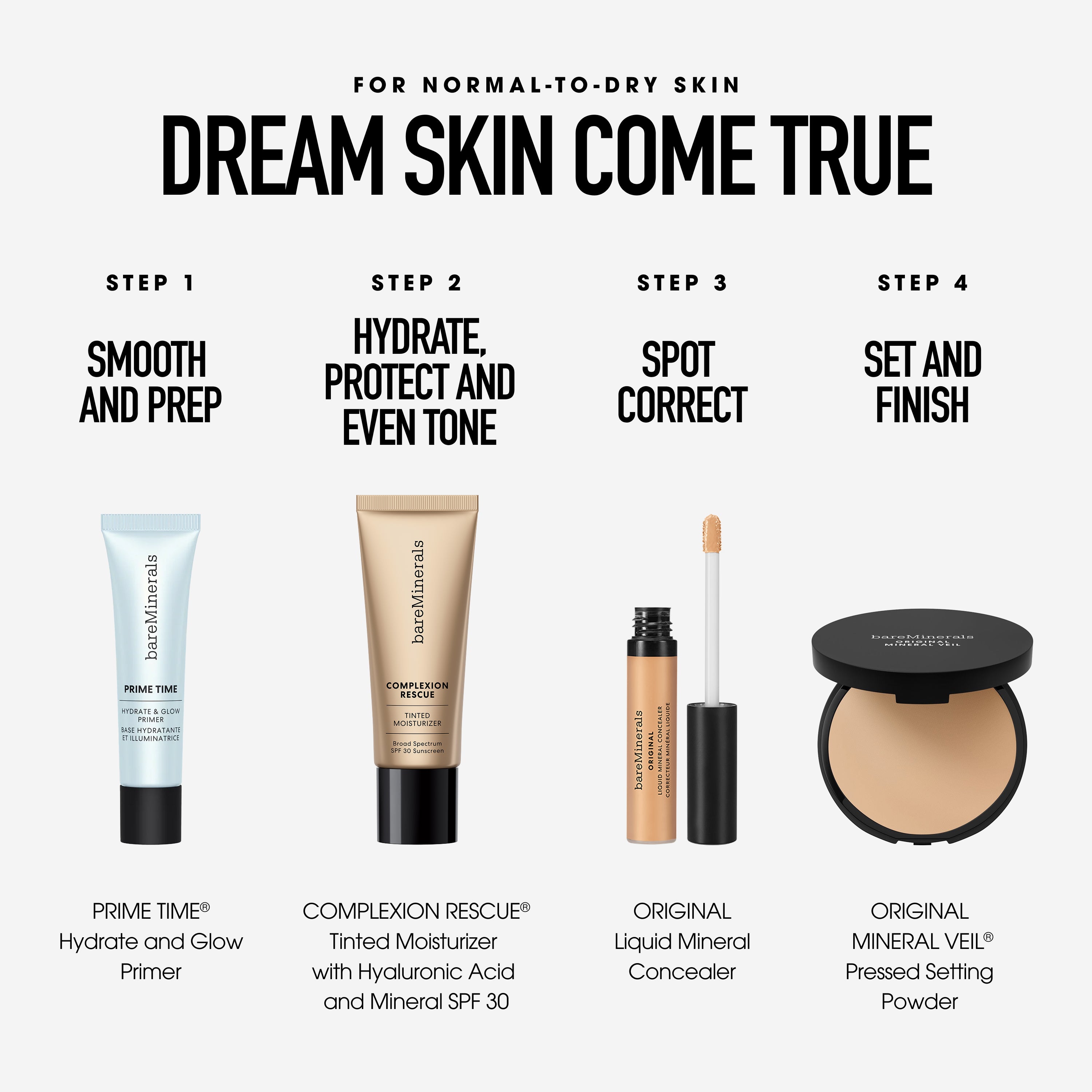 bareMinerals Prime Time Hydrate & Glow Primer