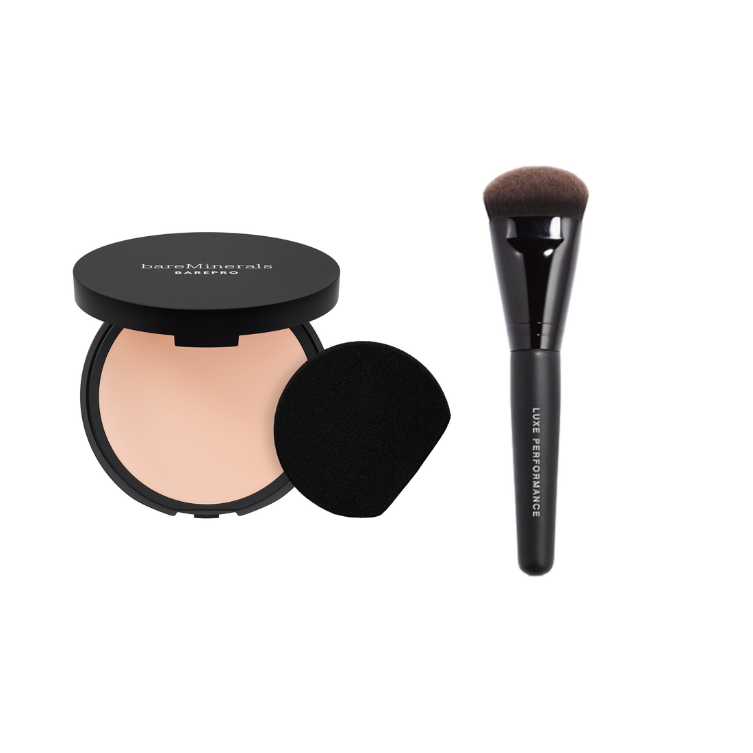 BAREPRO® 24HR パウダーファンデーションとリュクスブラシのセット