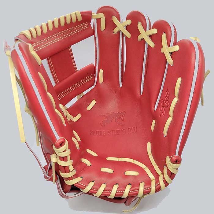 即日出荷 RYU 野球用 硬式用 グラブ 内野用 内野手用 Cブラウン RYU