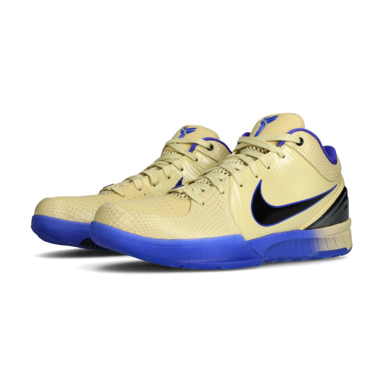 Basketballschuhe Nike Kobe 4 Pro FCB Team Gold-Schwarz-Persisch
