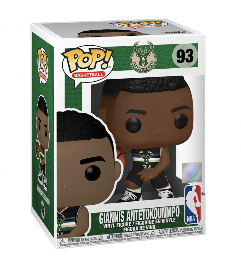 Funko NBA Pop figure of Giannis Antetokounmpo Alternate