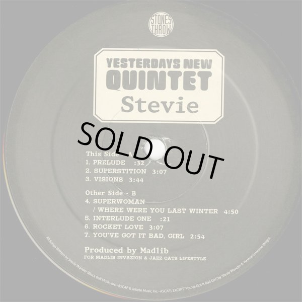 Yesterdays New Quintet / Stevie