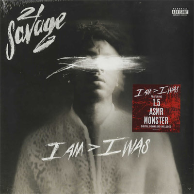 新品未開封 21 Savage I Am > I Was LPレコード i am ＞ i was/21 Savage