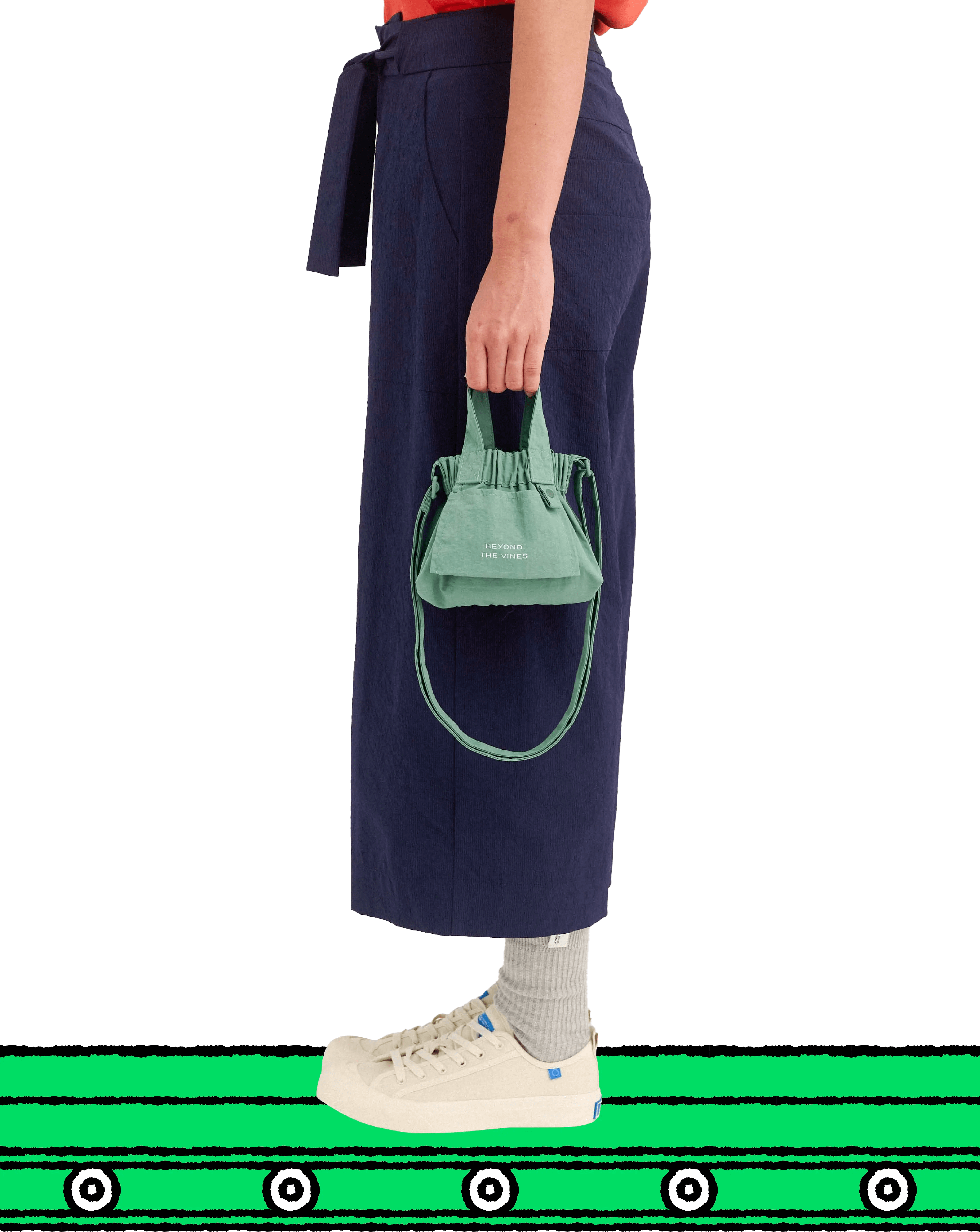 Denim XS ダンプリングバッグ | Beyond The Vines – Beyond The Vines