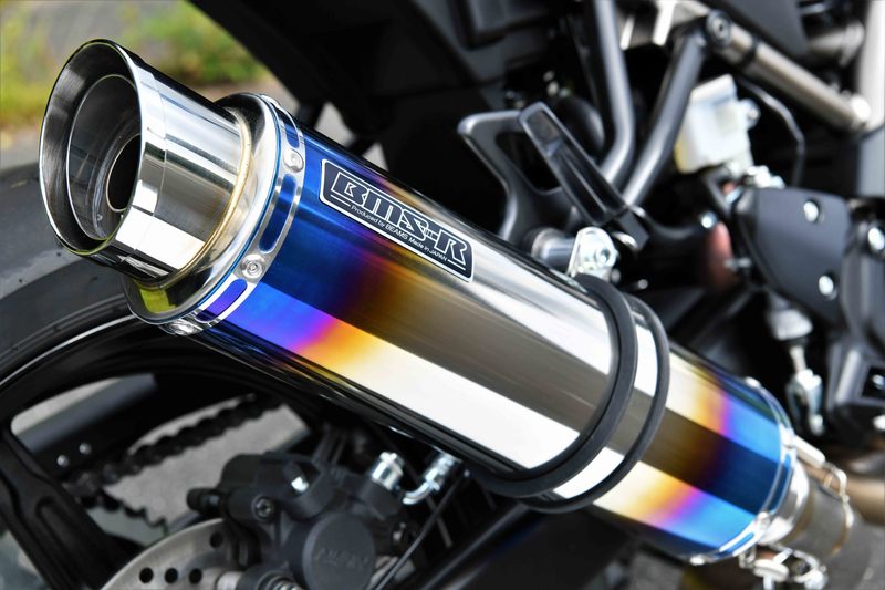 R-EVO2 ヒートチタン スリップオン：SV650 / SV650X：2022〜：政府認証