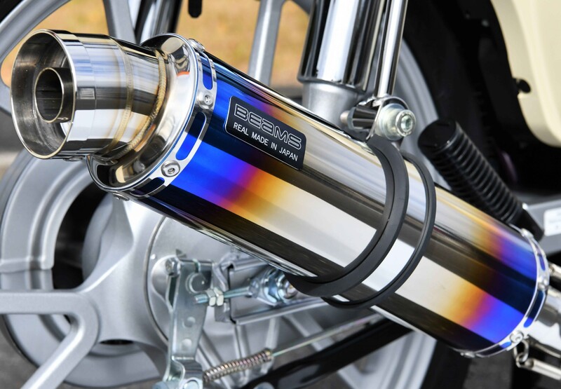 エキパイ檄吸い　gsr125、v125用BEAMS マフラー　定価5万 BEAMS（ビームス） BEAMS G436-54-P2J (KAWASAKI : ZX-25R) [8BK
