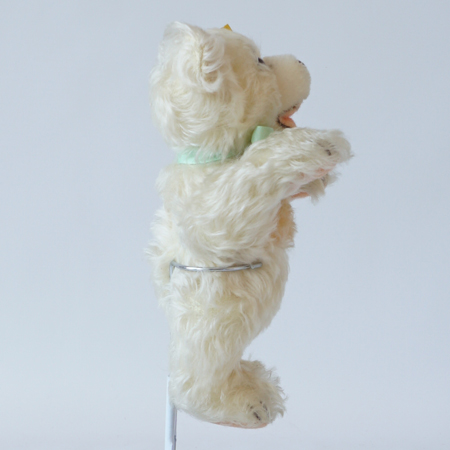 Steiff, HS V, Teddy Bear Zotty 1960, white, 16 cm, EAN 029967