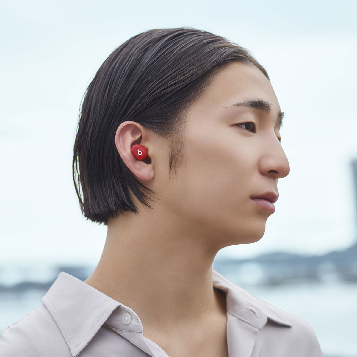 Beats Solo Buds - ワイヤレスイヤフォン - トランスペアレントレッド