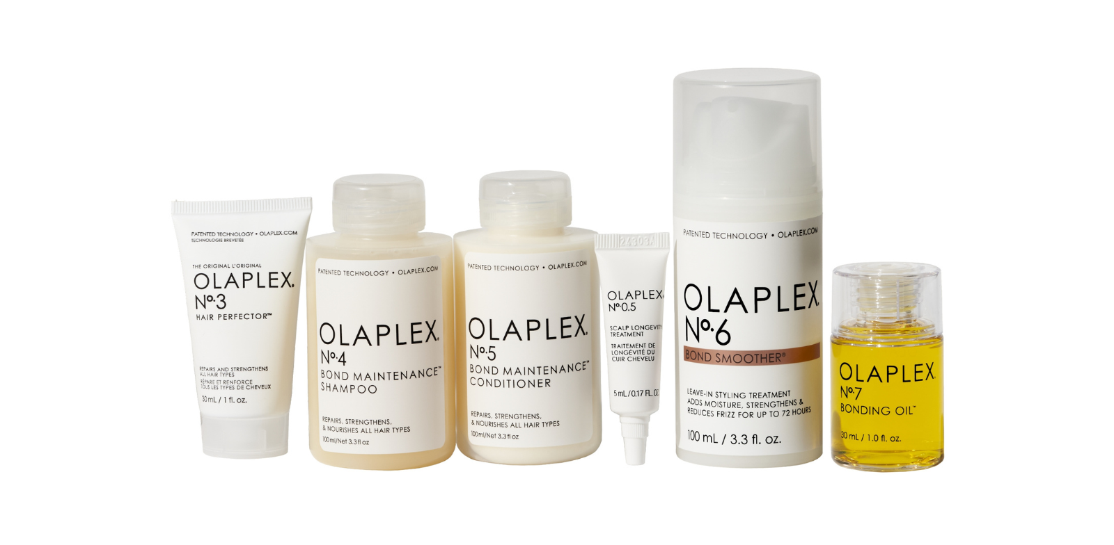 OLAPLEX Full-On Shine Set | Bond Repair Kit, Frizz Control, High Shine