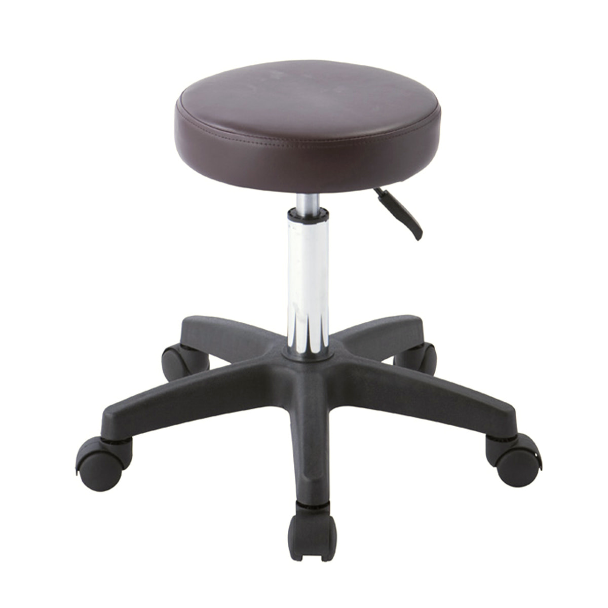 F-843スツールⅡ（お掃除キャスター仕様）ブラウンの卸・通販