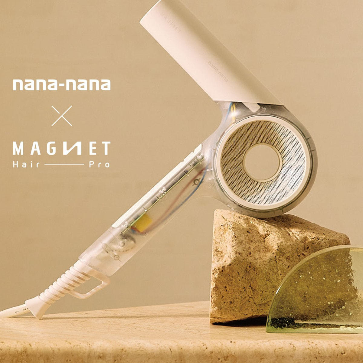 数量限定】マグネットヘアプロ ドライヤーゼロ nana-nanaスケルトン