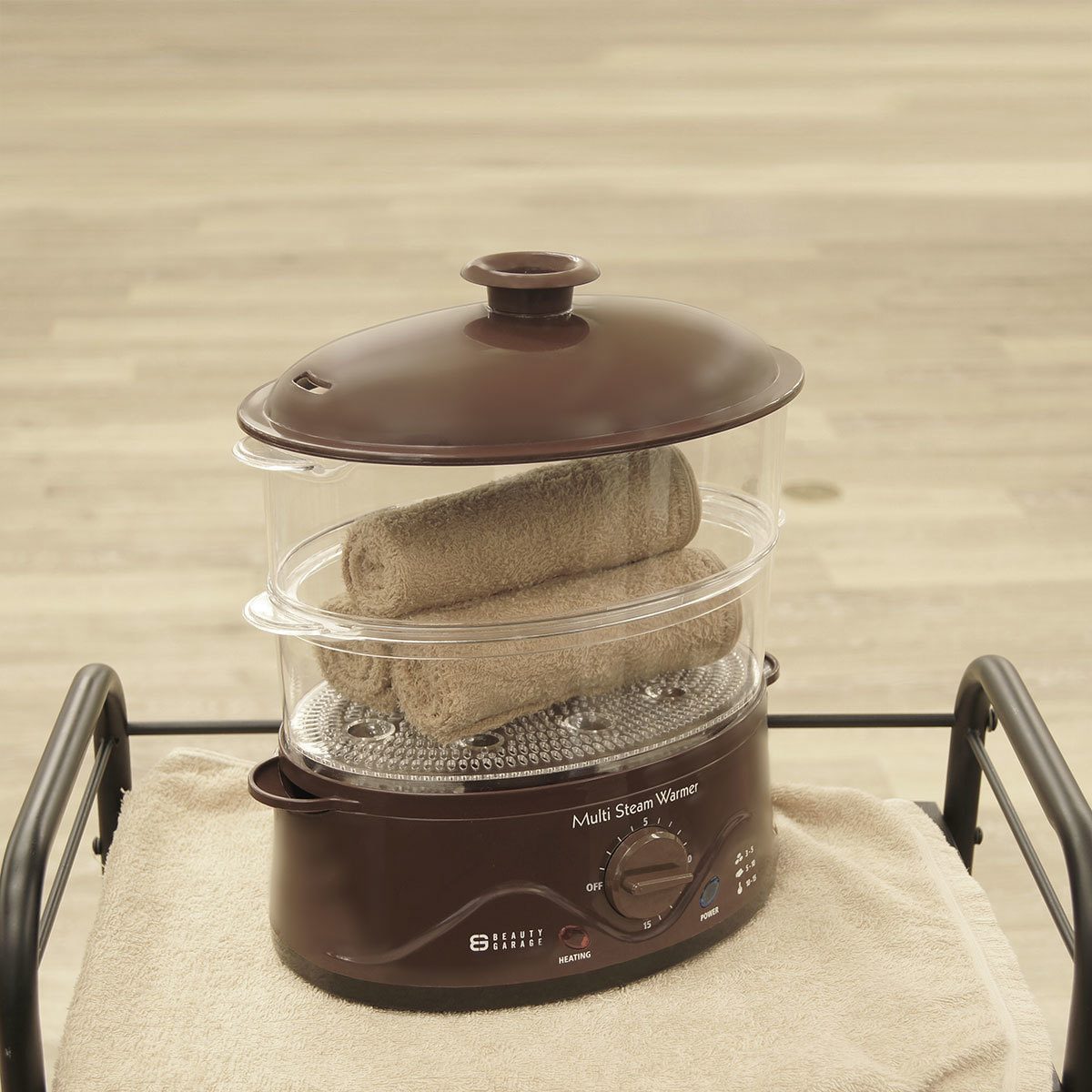 業務用マルチスチームウォーマー（ホットストーン/ハーブボール/タオル