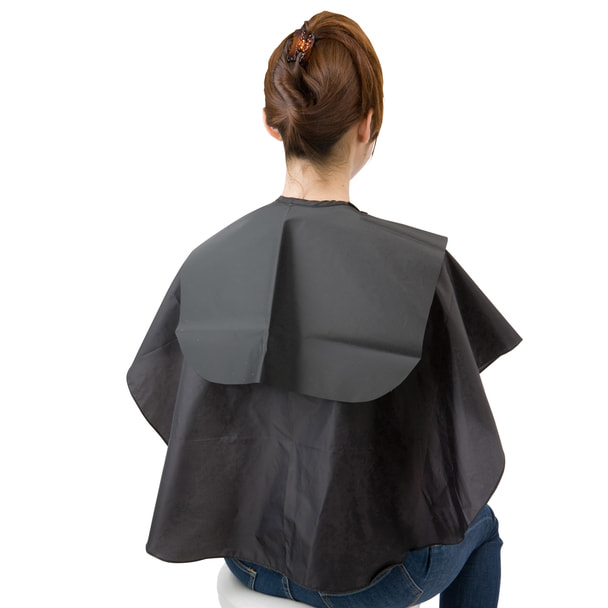 シャンプークロスBasic（防水仕様） ブラックの卸・通販 | ビューティ