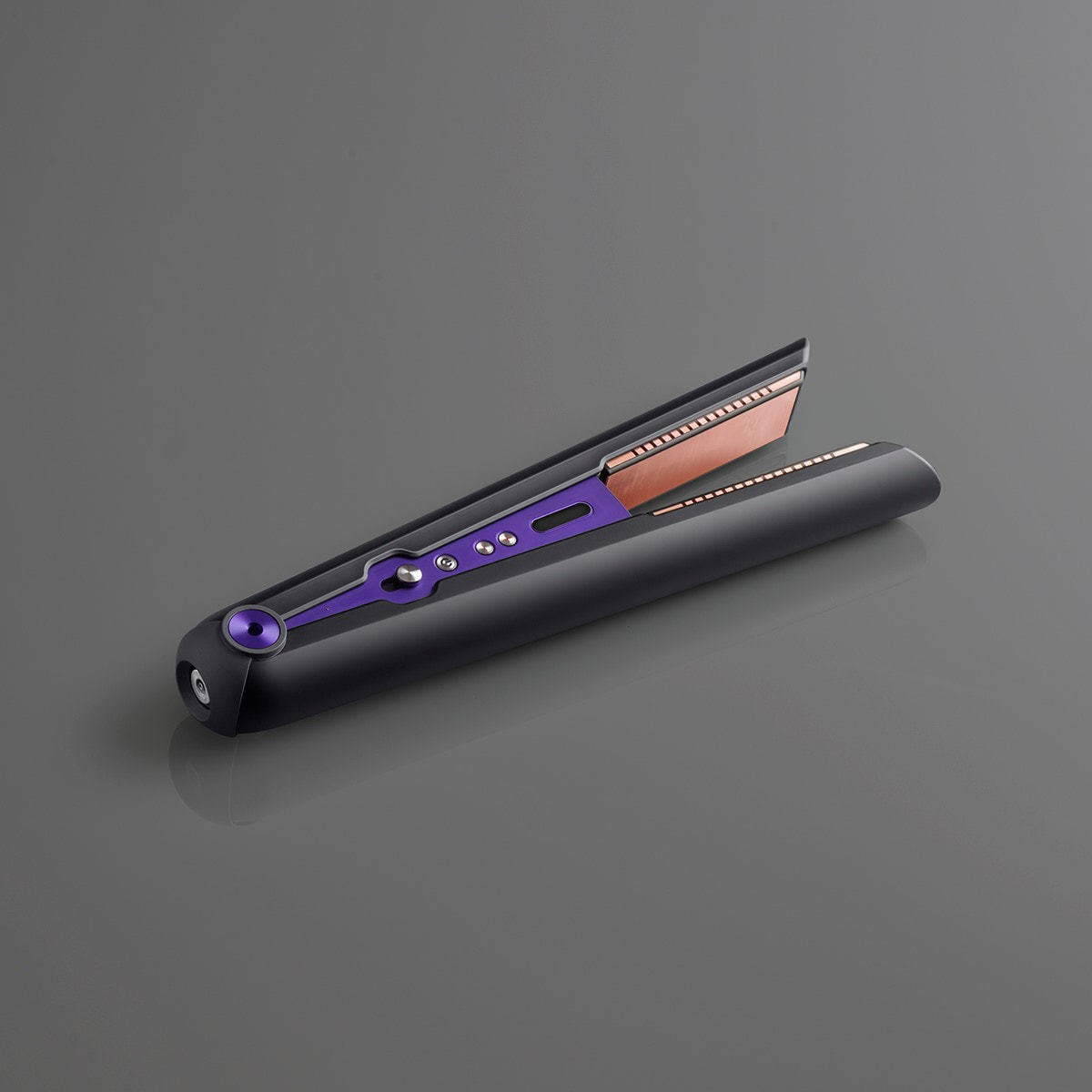 ダイソン コラールヘアアイロン プロモデル ブラック/パープルHS07 BP