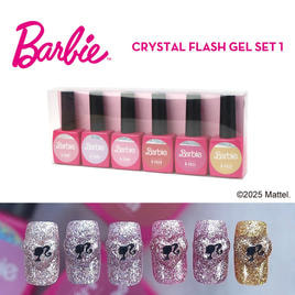 Barbie クリスタルフラッシュジェル6色セット No.1の卸・通販
