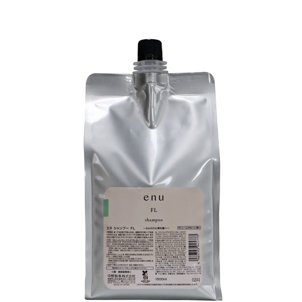 enu(エヌ)シャンプー FL 1500ml レフィルの卸・通販 | ビューティガレージ
