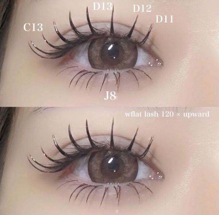 8‐13mmの比較画像あり】マツエクの長さ別のイメージを伝える方法とは