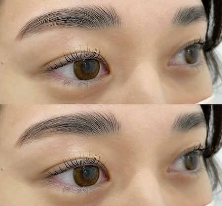 動画解説】ハリウッドブロウリフト施術後の眉毛セットのコツ｜Beauté