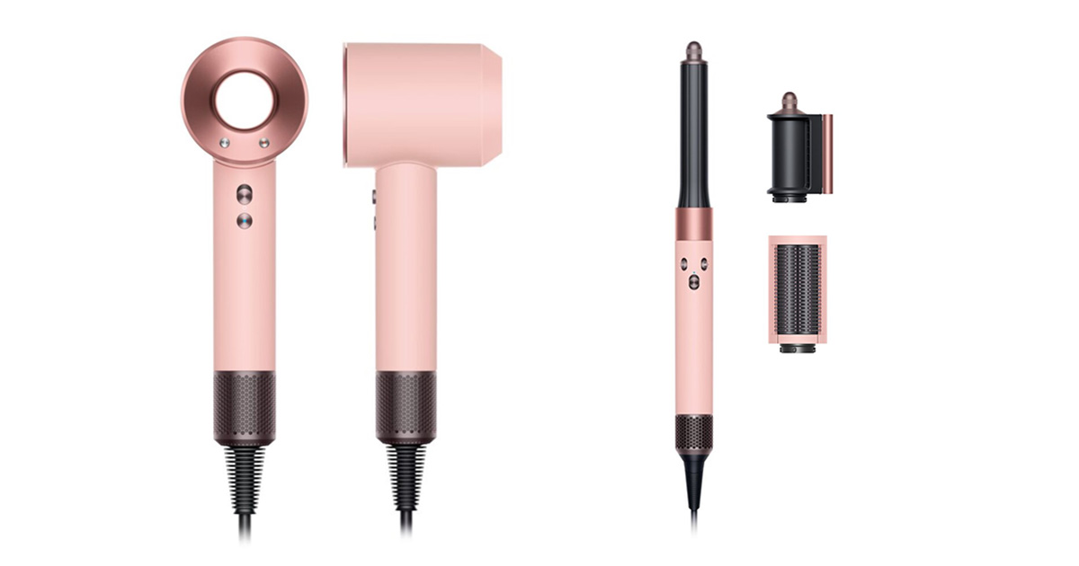 ダイソン、日本だけの新色 「さくらロゼゴールド」 ヘアドライヤー