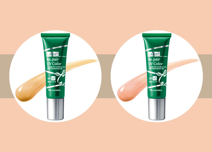 ラボプラスの多機能ファンデ「RUVカラー」 顔色カバーする「ピンク