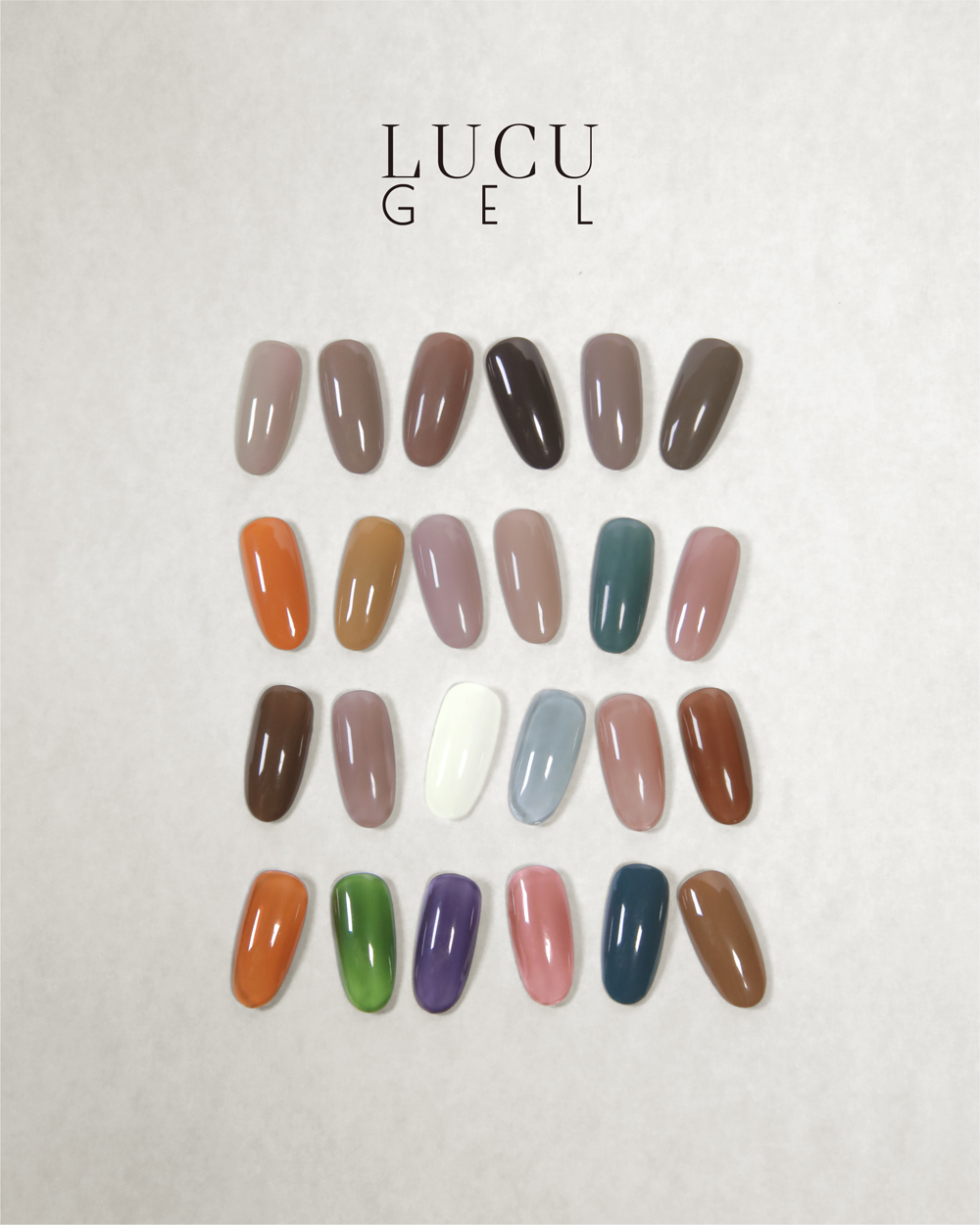 LUCUGEL プロ専用ジェルネイル 16個セット♡ プロ用国産ジェル♡塗りやすい
