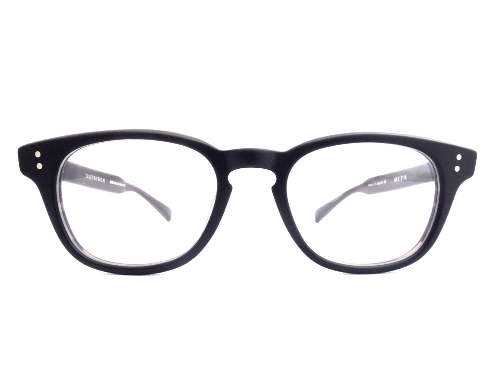 DITA ディータ プラスティックフレーム OUTSIDER DRX 2053 A BLK 50