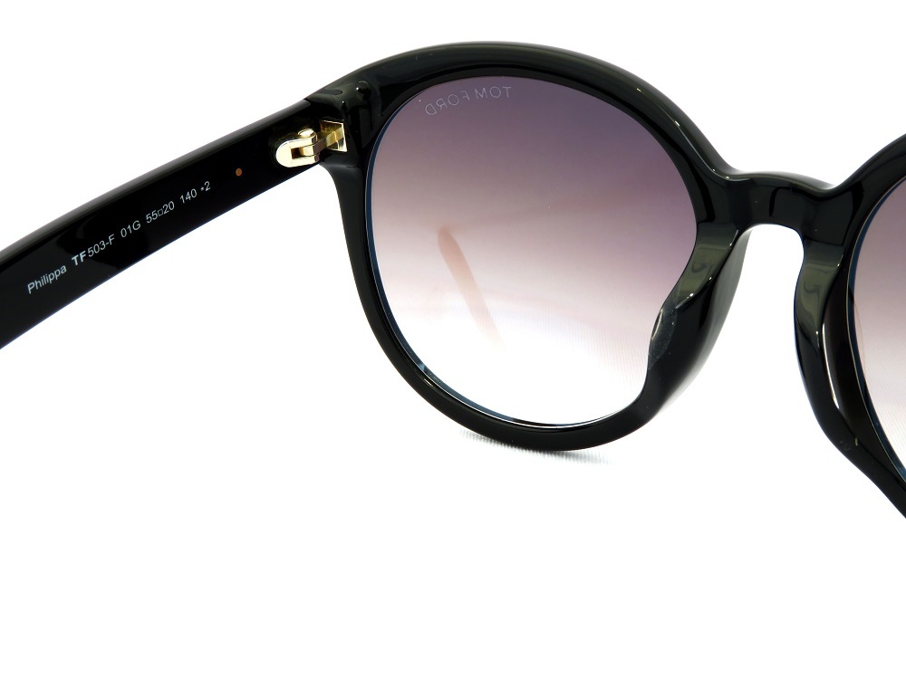 トムフォード TOM FORD サングラス Philippa TF503-F 01G