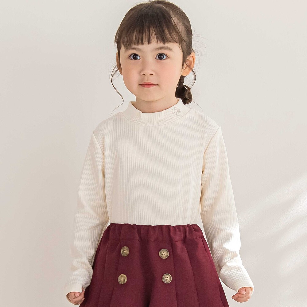 限定商品】プチハイネックリブトップス(95~160cm) 【LIMITED EDITION