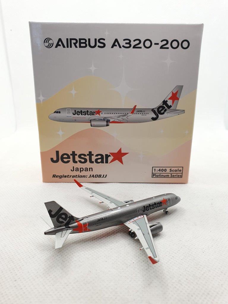 Phoenix 1:400 Jetstar Japan JA08JJ Airbus A320-200 SL