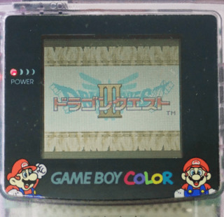 ゲームボーイカラー『ジャスコ限定マリオバージョン（クリアパープル