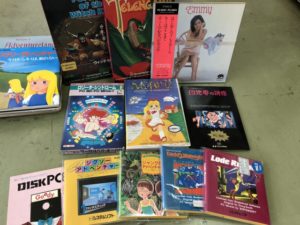 出張買取】PC-8801初期の8インチと5インチソフト多数を山梨県甲府市の