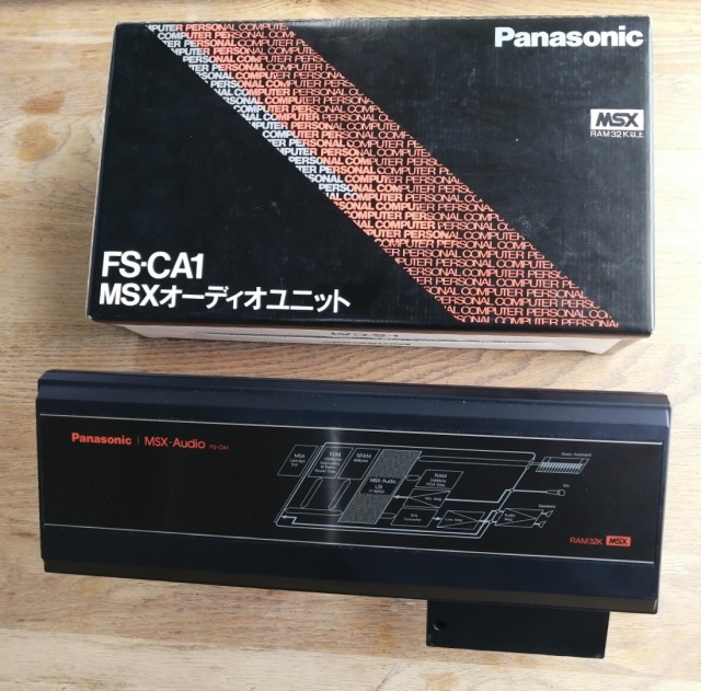宅配買取】リッチなMSXユーザーの拡張音源・パナソニック「FS-CA1」を