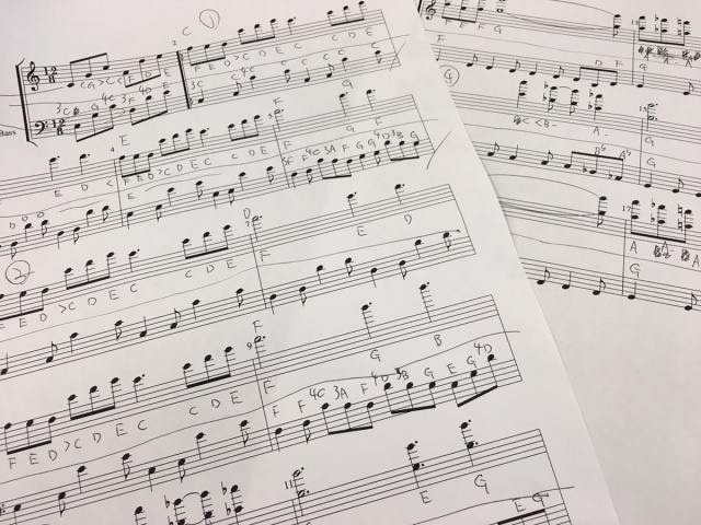 サークル：Pot STUDIO様の【僕らのゲーム音楽 KONAMI編】を読んで曲を