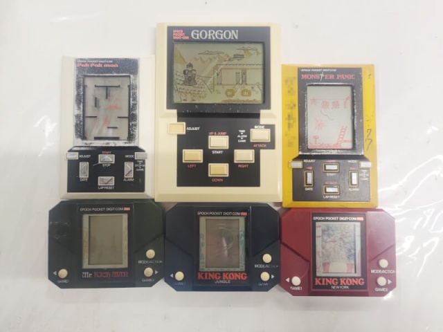 宅配買取】激しい電子ゲーム競争を駆け抜けた、エポック社の『ポケット