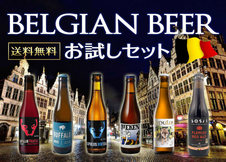 送料無料 お試しベルギービールセット 330mlx6本 飲み比べ 【ベルギー