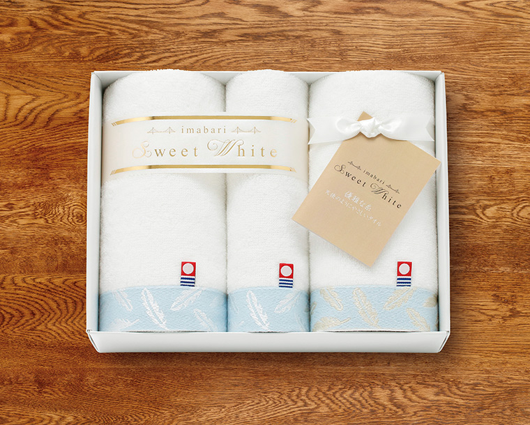 今治タオル スイートホワイト タオルセット(フェイス2P・ハンドタオル