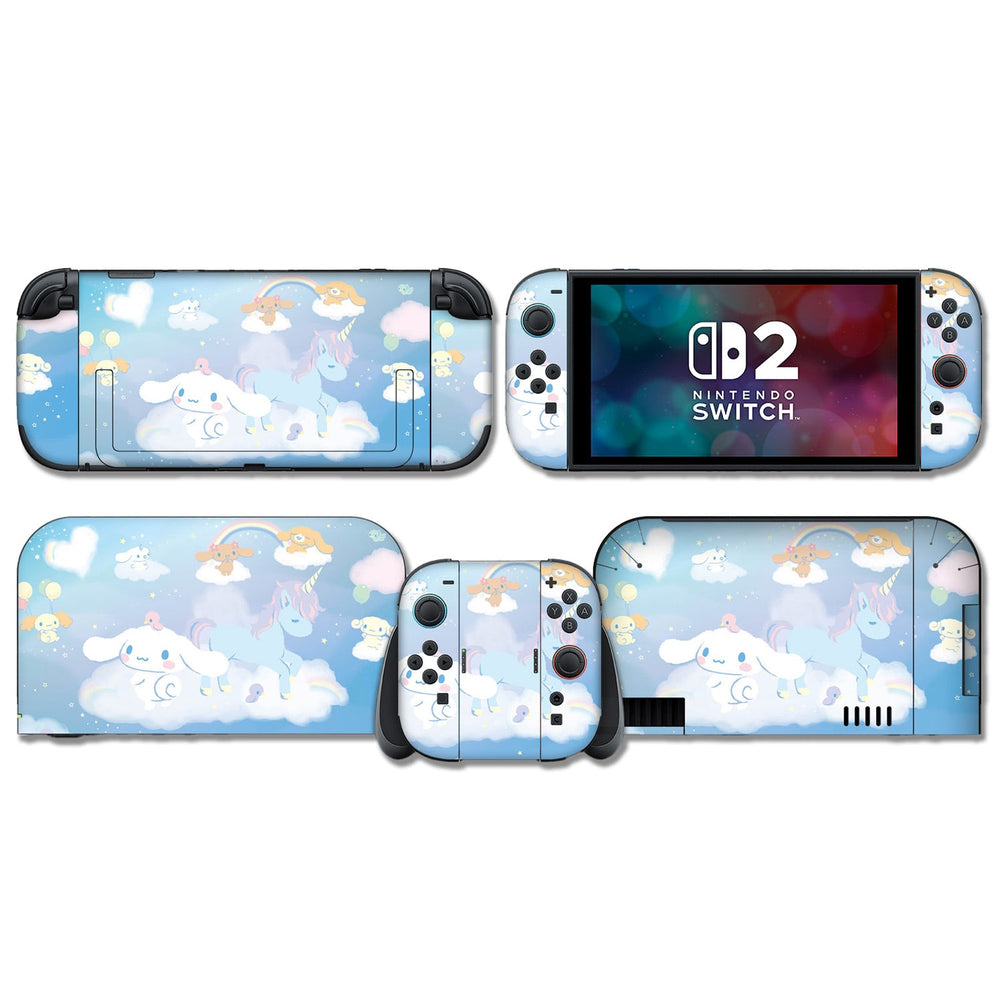 Blue Cinnamoroll - Dog Nintendo Switch Lite or Switch 2 Skin