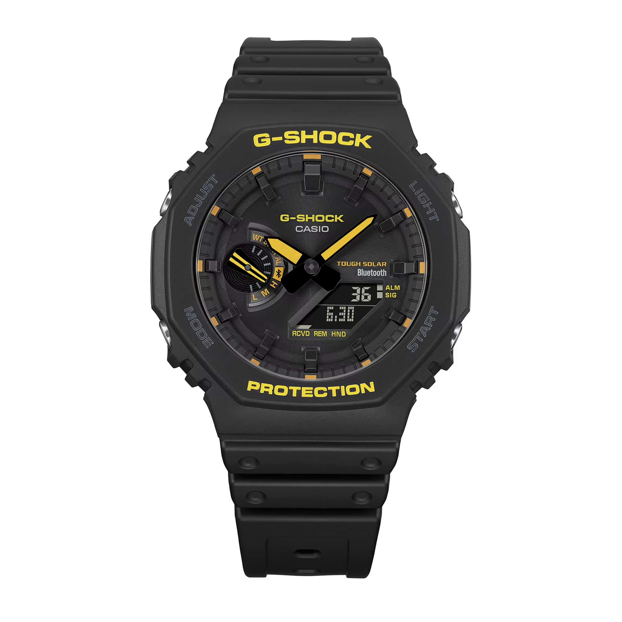 G-Shock GAB2100CY-1A 2100 Series Black Dial Watch, 45.4mm